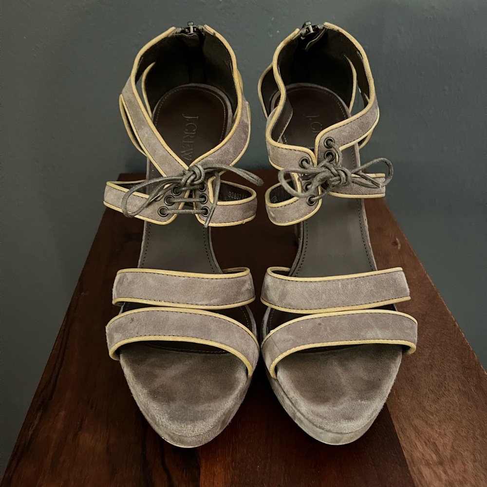 J.Crew Elegant Gray Women's Sandals